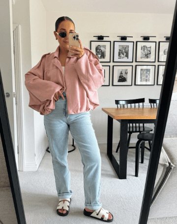 Lori Suede Bomber Jacket