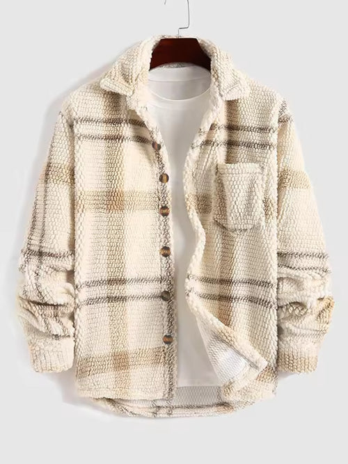 CozyPlaid Jacket