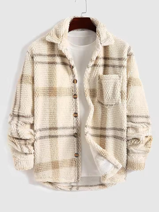 CozyPlaid Jacket
