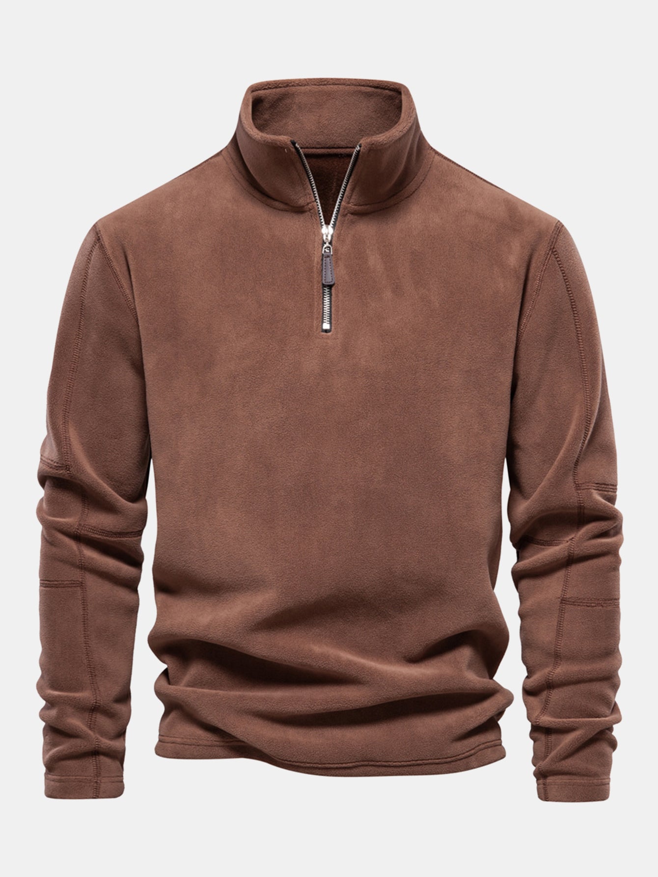 Polar Fleece Quarter Zip Sweatshirt