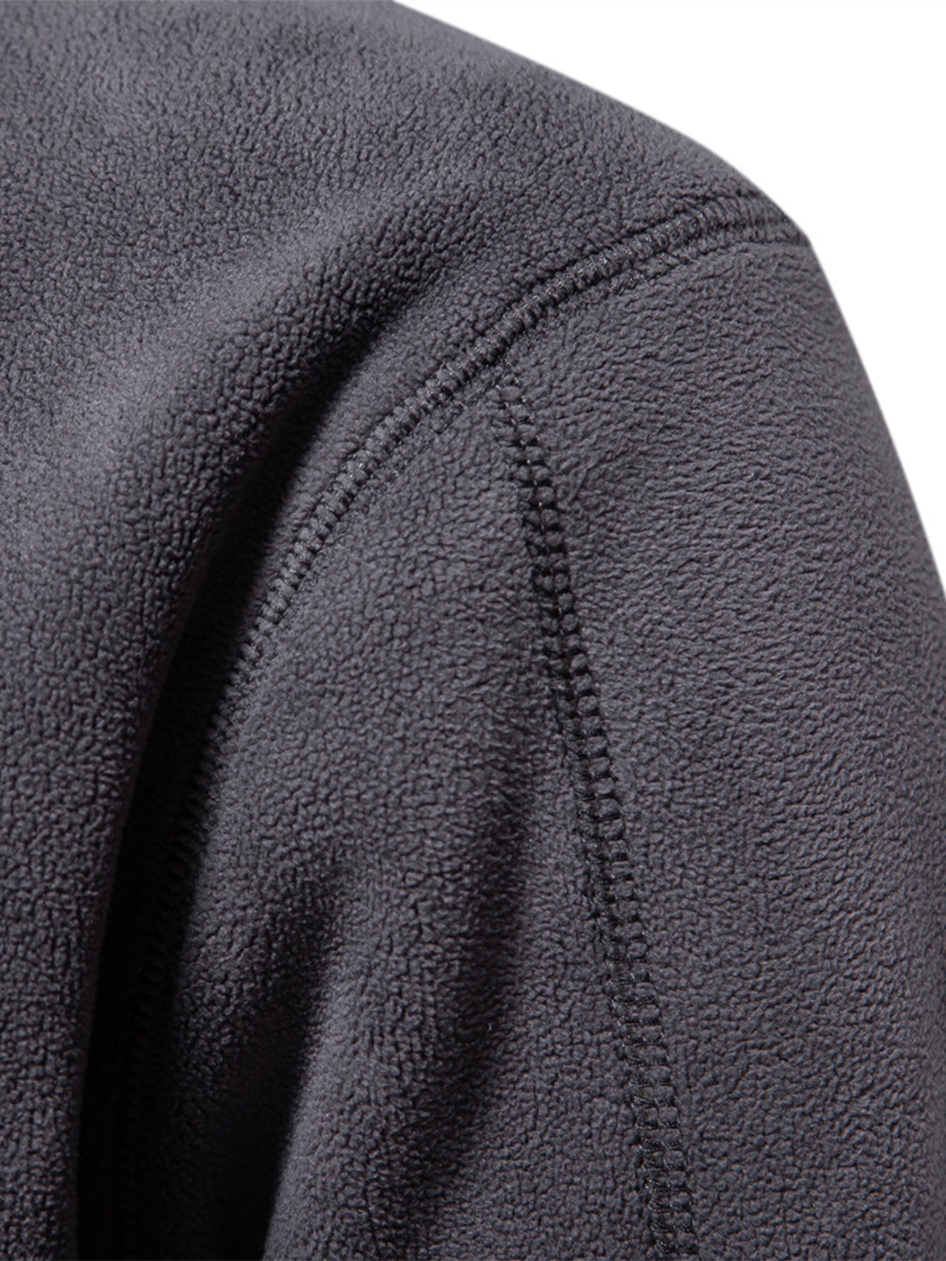 Polar Fleece Quarter Zip Sweatshirt