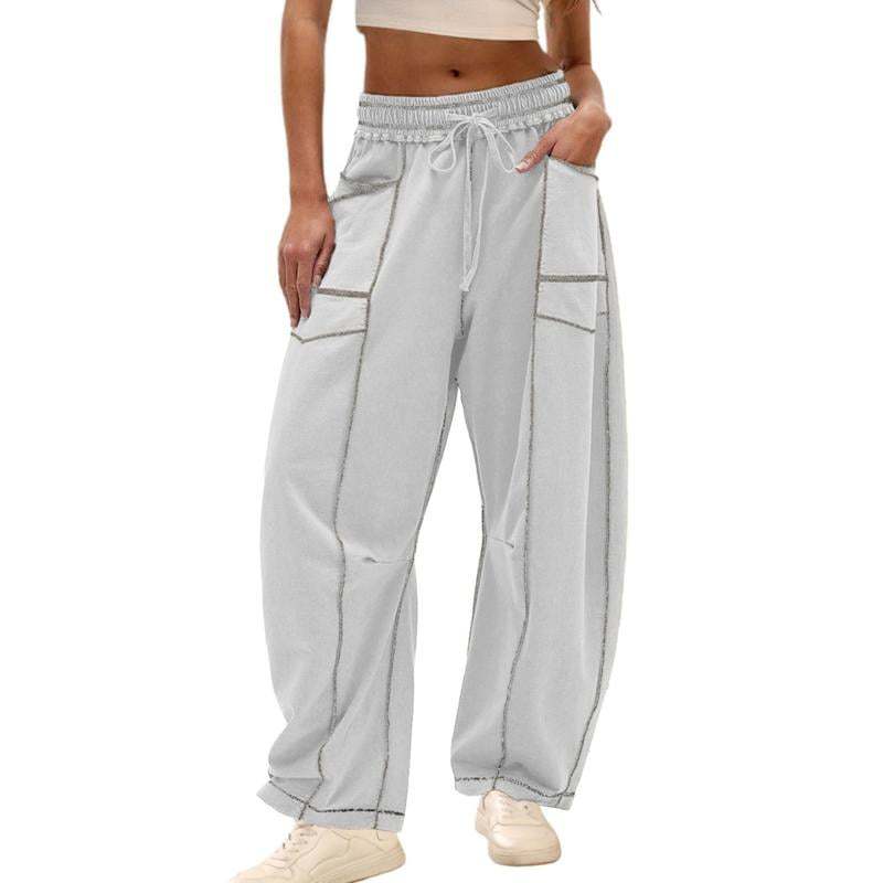 Lunzora™ HighRise Barrel Pants