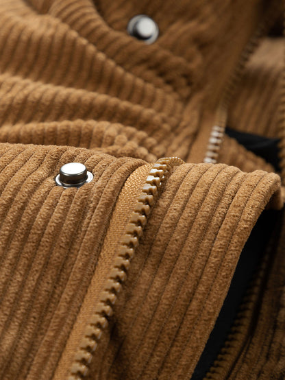 Corduroy Puffer Jacket
