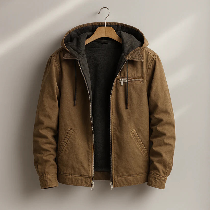 Hawthorne Canvas Sherpa Jacket