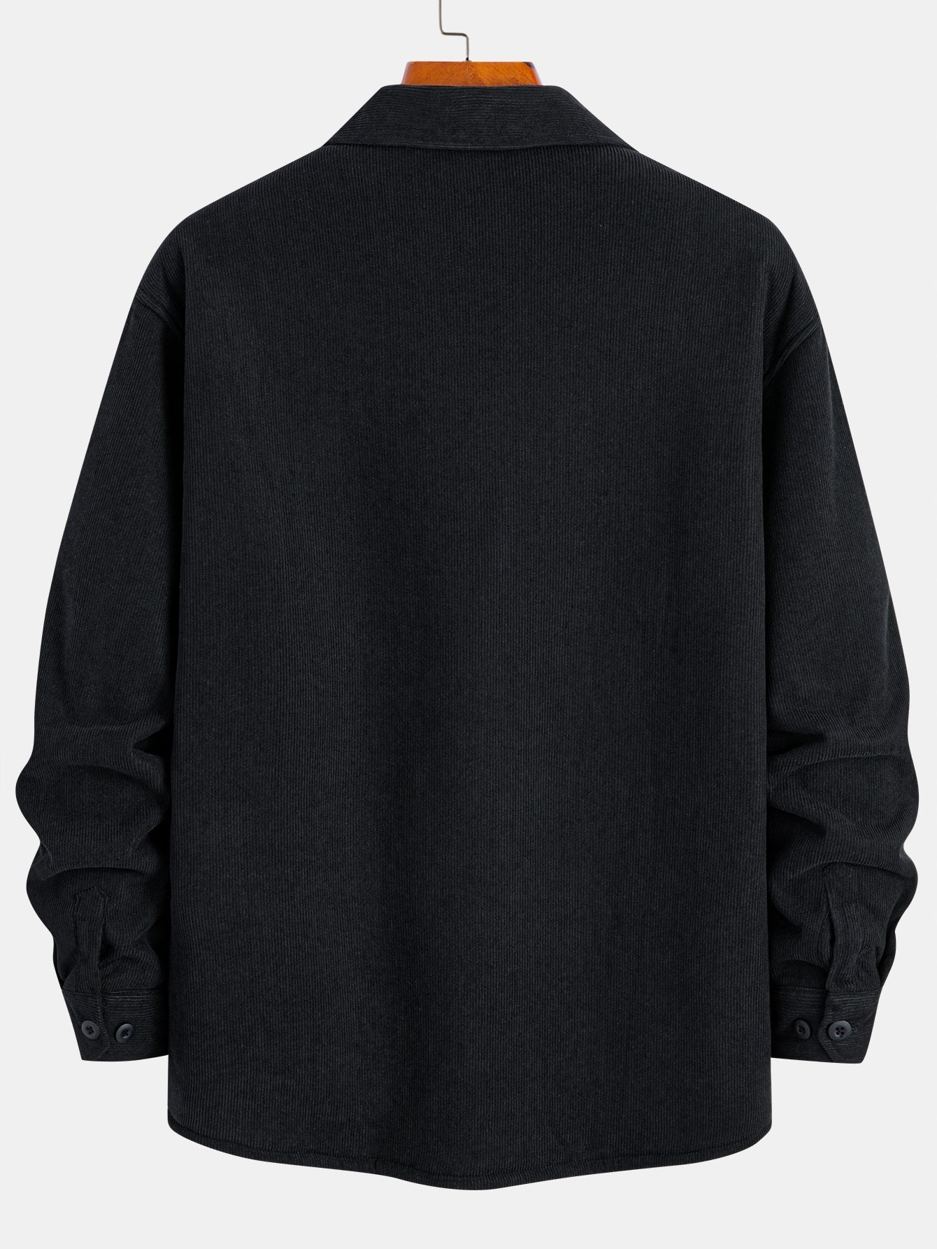 Teddy Lined Long Sleeve Corduroy Shirt