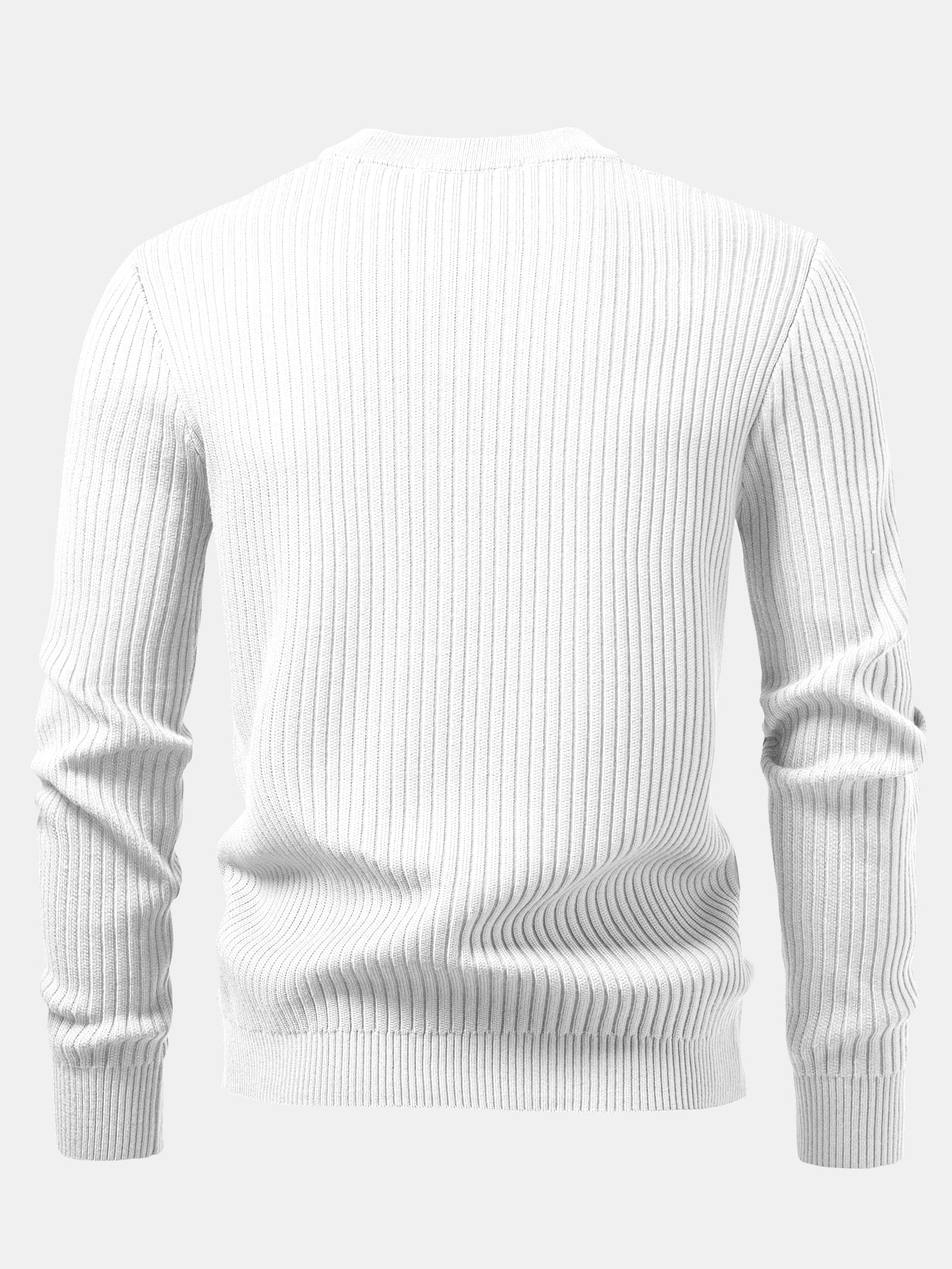 Long Sleeve Textured Knit Polo Shirt