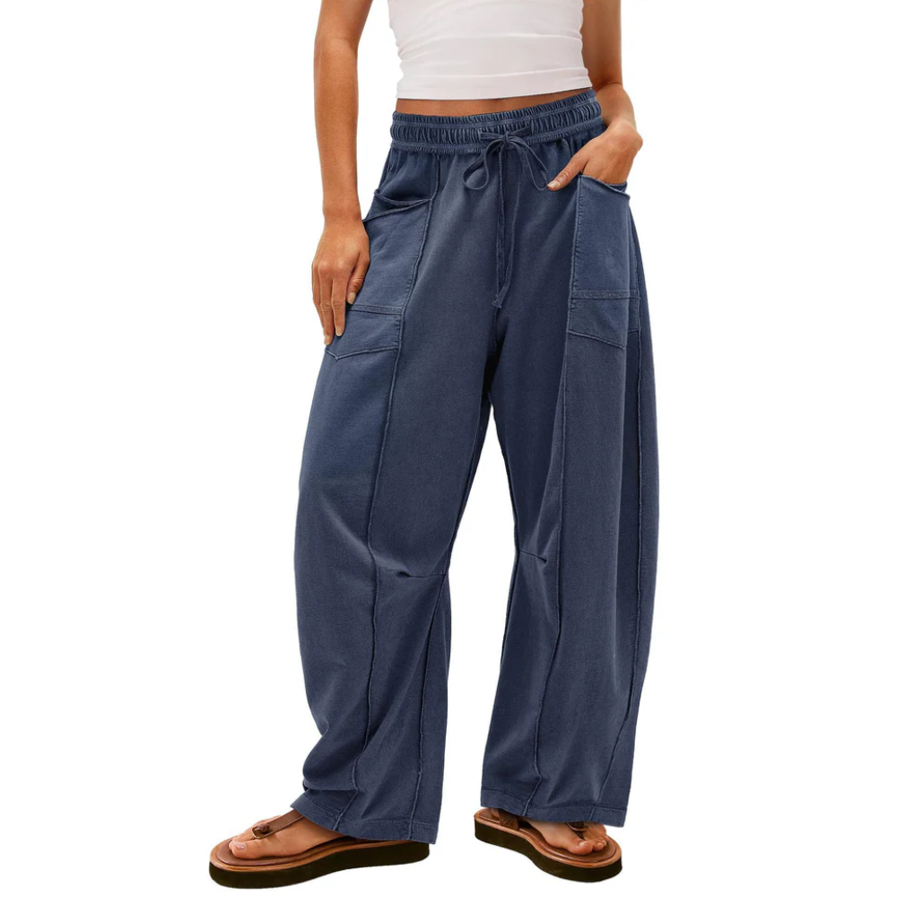 Lunzora™ HighRise Barrel Pants