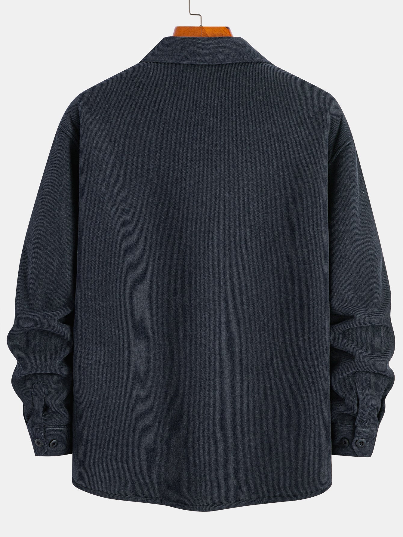 Teddy Lined Long Sleeve Corduroy Shirt