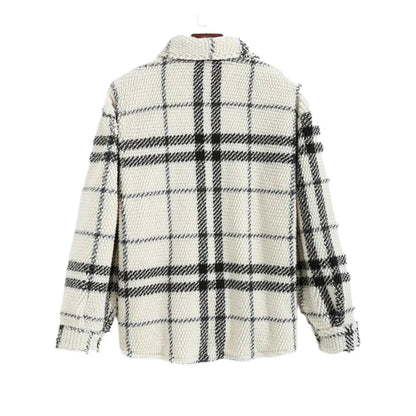 CozyPlaid Jacket