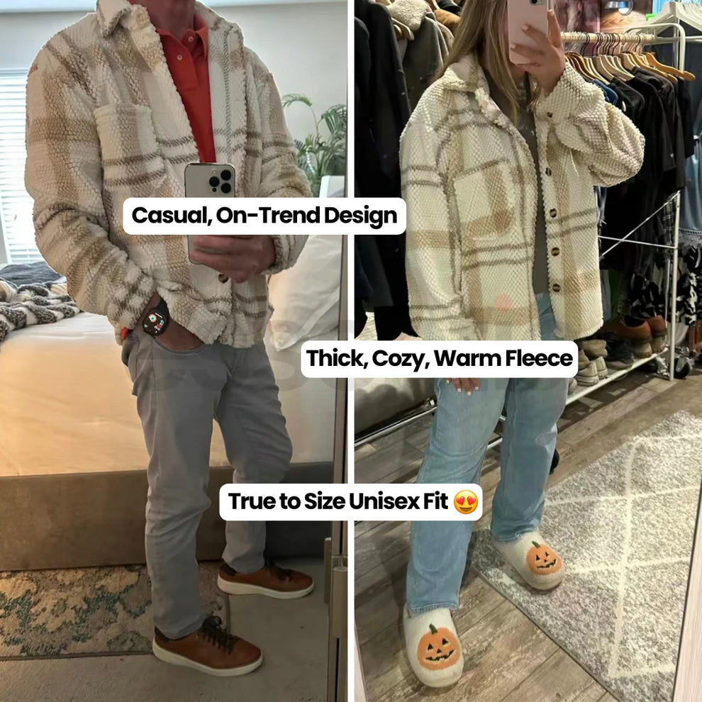 CozyPlaid Jacket