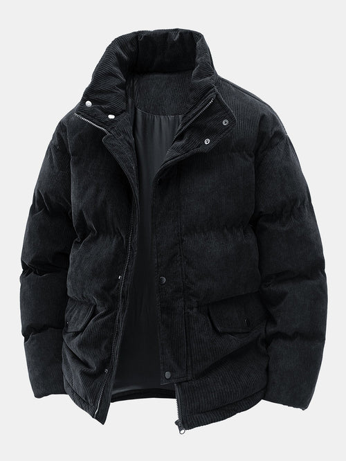 Corduroy Puffer Jacket