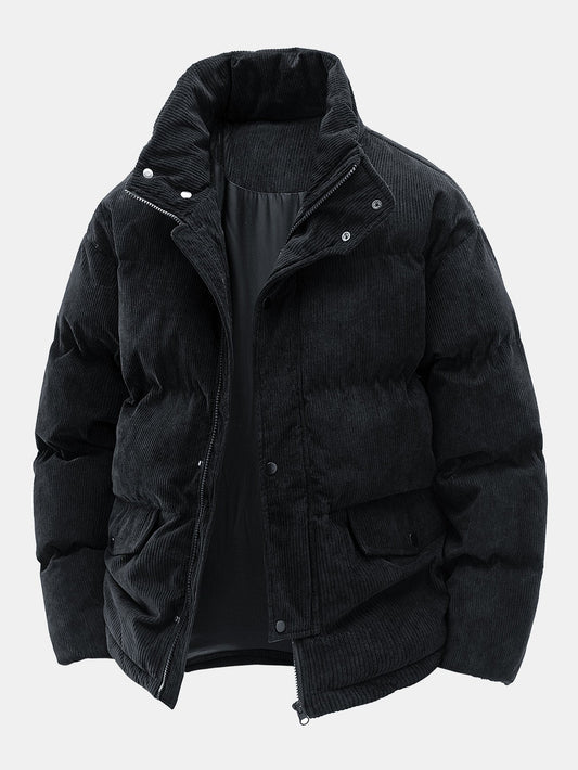 Corduroy Puffer Jacket