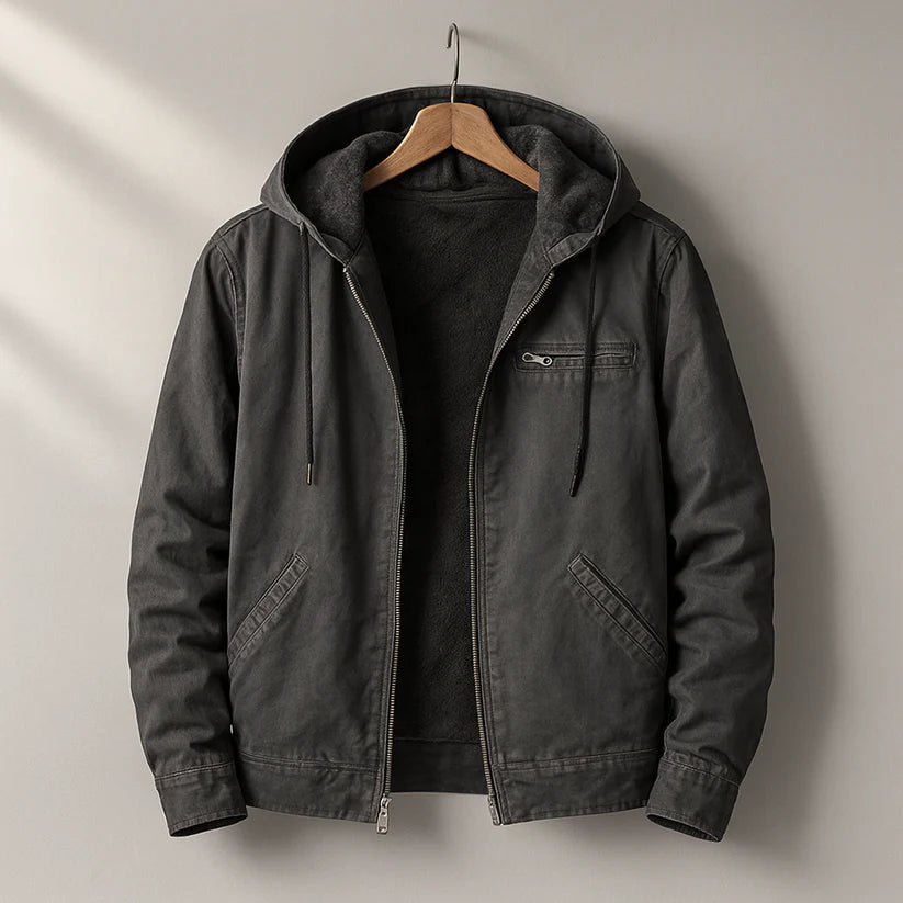 Hawthorne Canvas Sherpa Jacket
