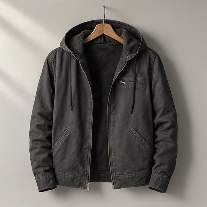 Hawthorne Canvas Sherpa Jacket