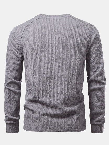 Long Sleeve Ribbed T-Shirt