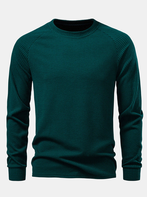 Long Sleeve Ribbed T-Shirt