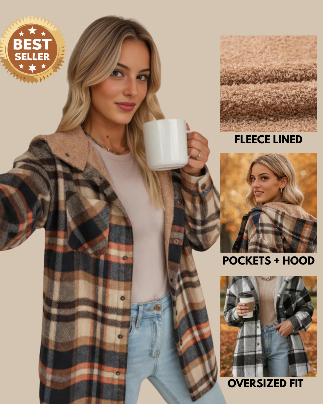 Viral Teddy Flannel Jacket