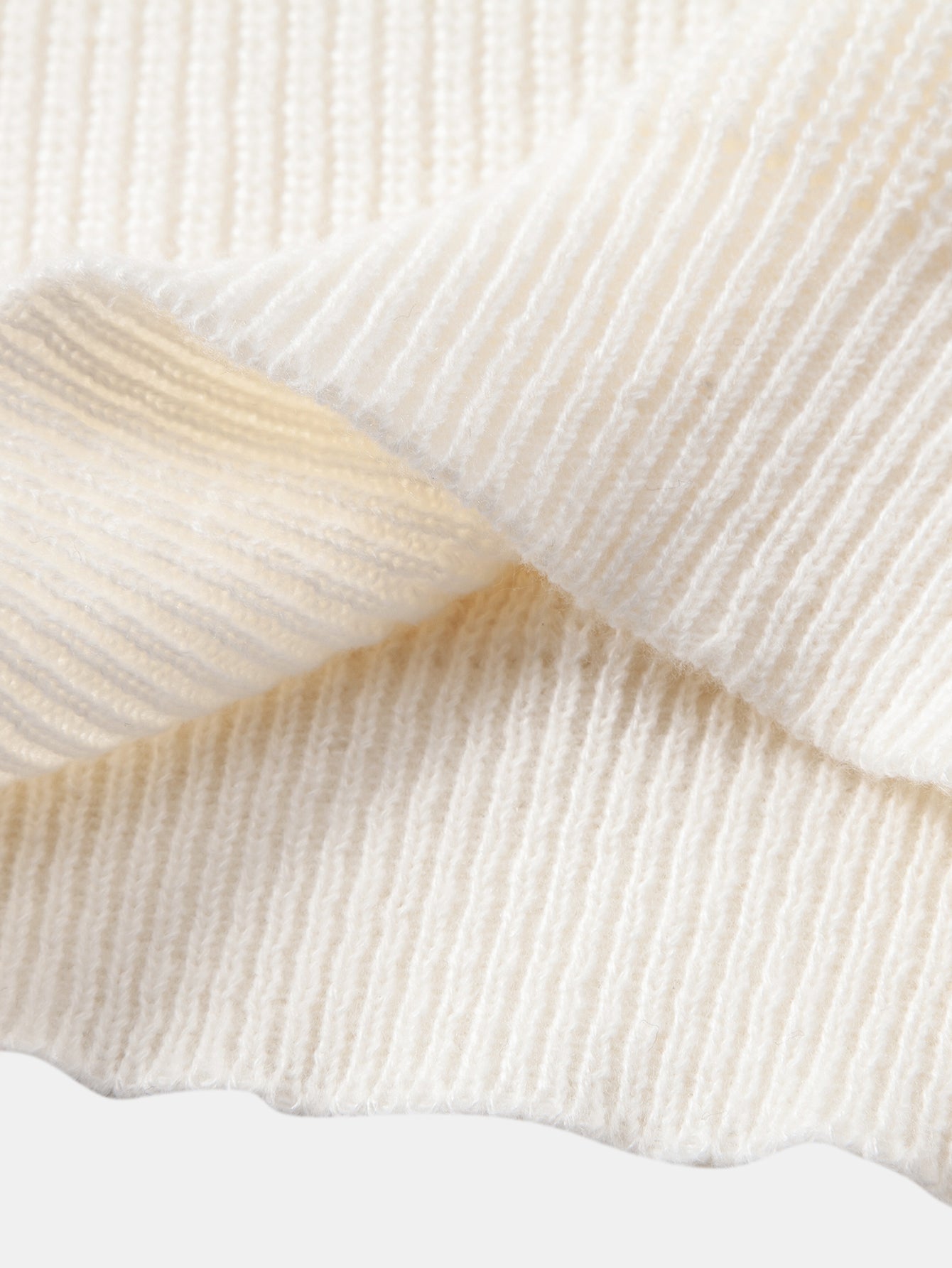 Long Sleeve Textured Knit Polo Shirt