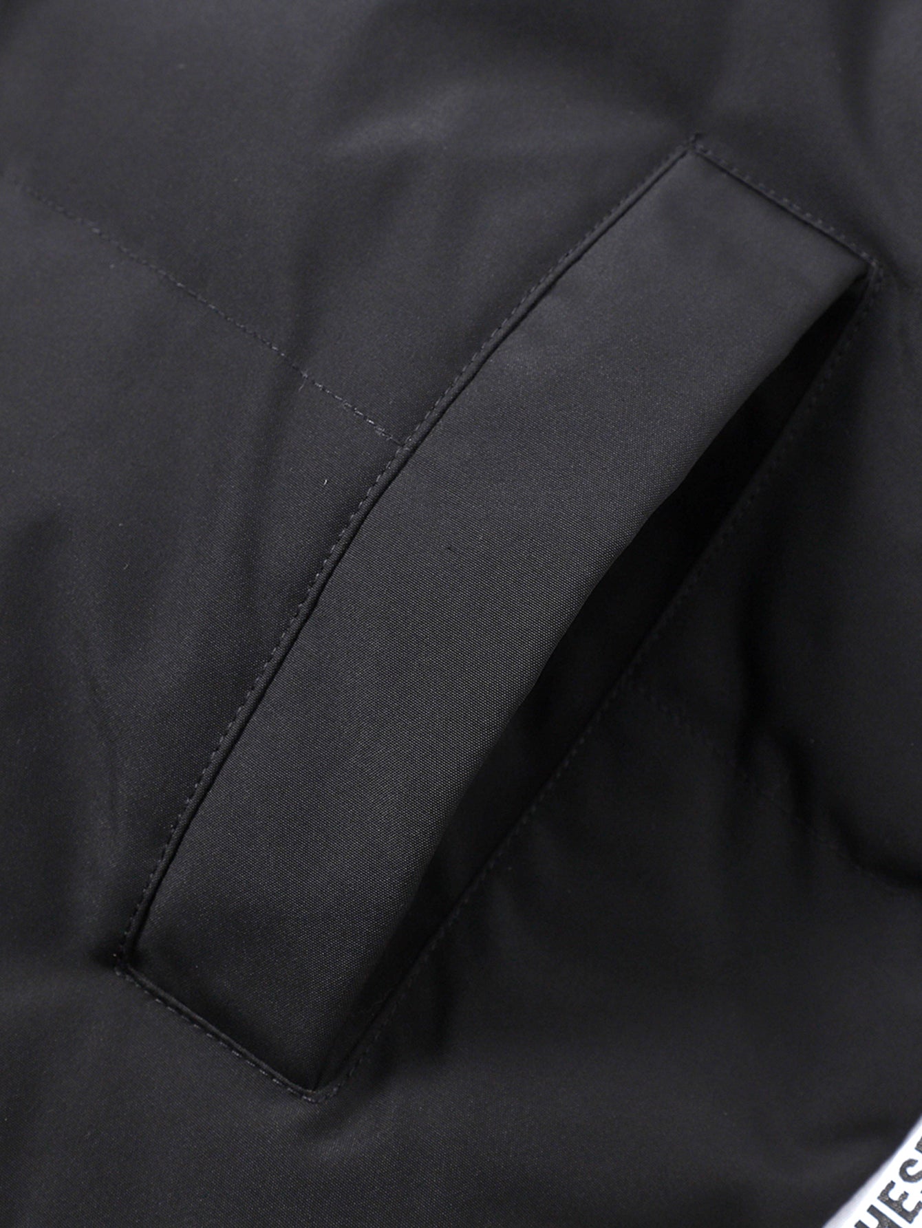 2 In 1 Contrast Hooded Puffer Coat