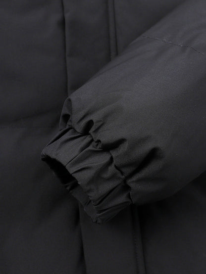 2 In 1 Contrast Hooded Puffer Coat