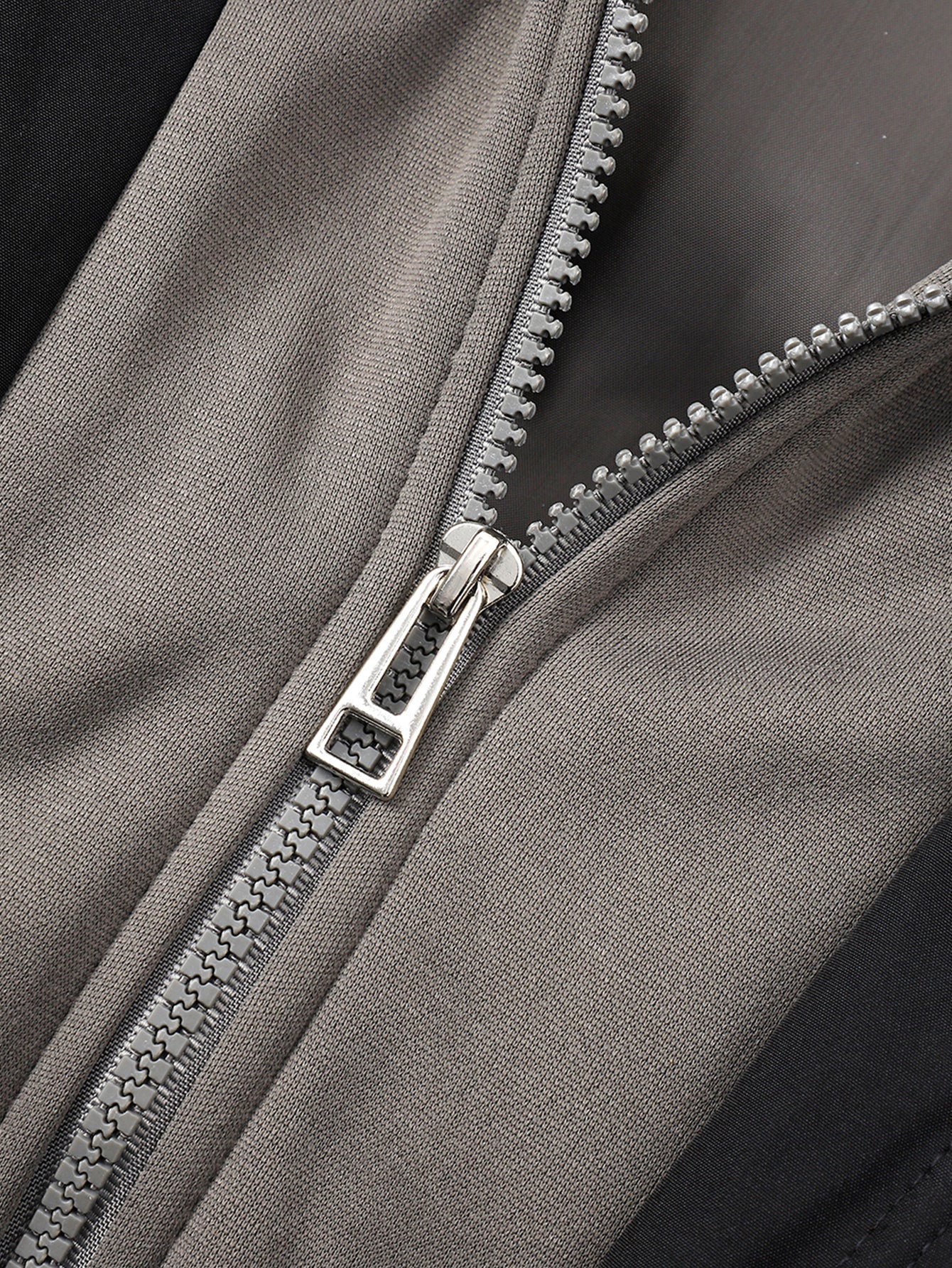 2 In 1 Contrast Hooded Puffer Coat