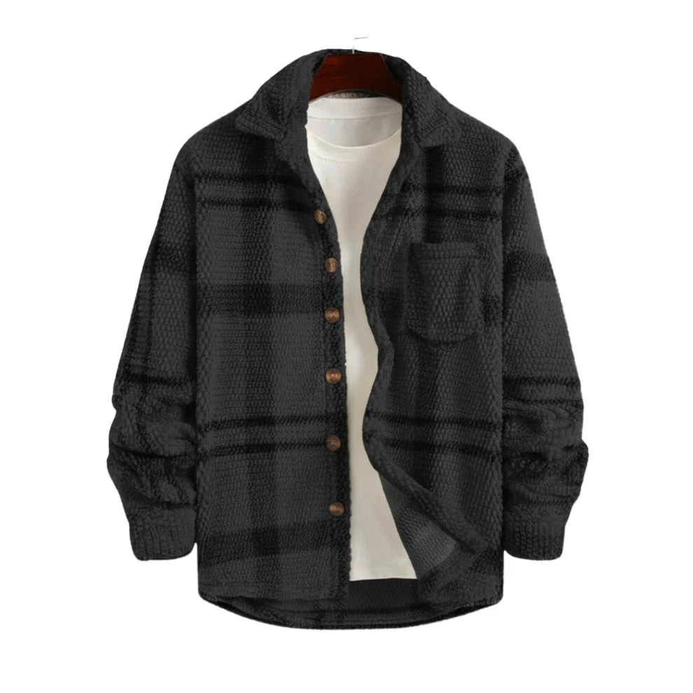 CozyPlaid Jacket