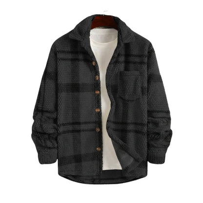 CozyPlaid Jacket