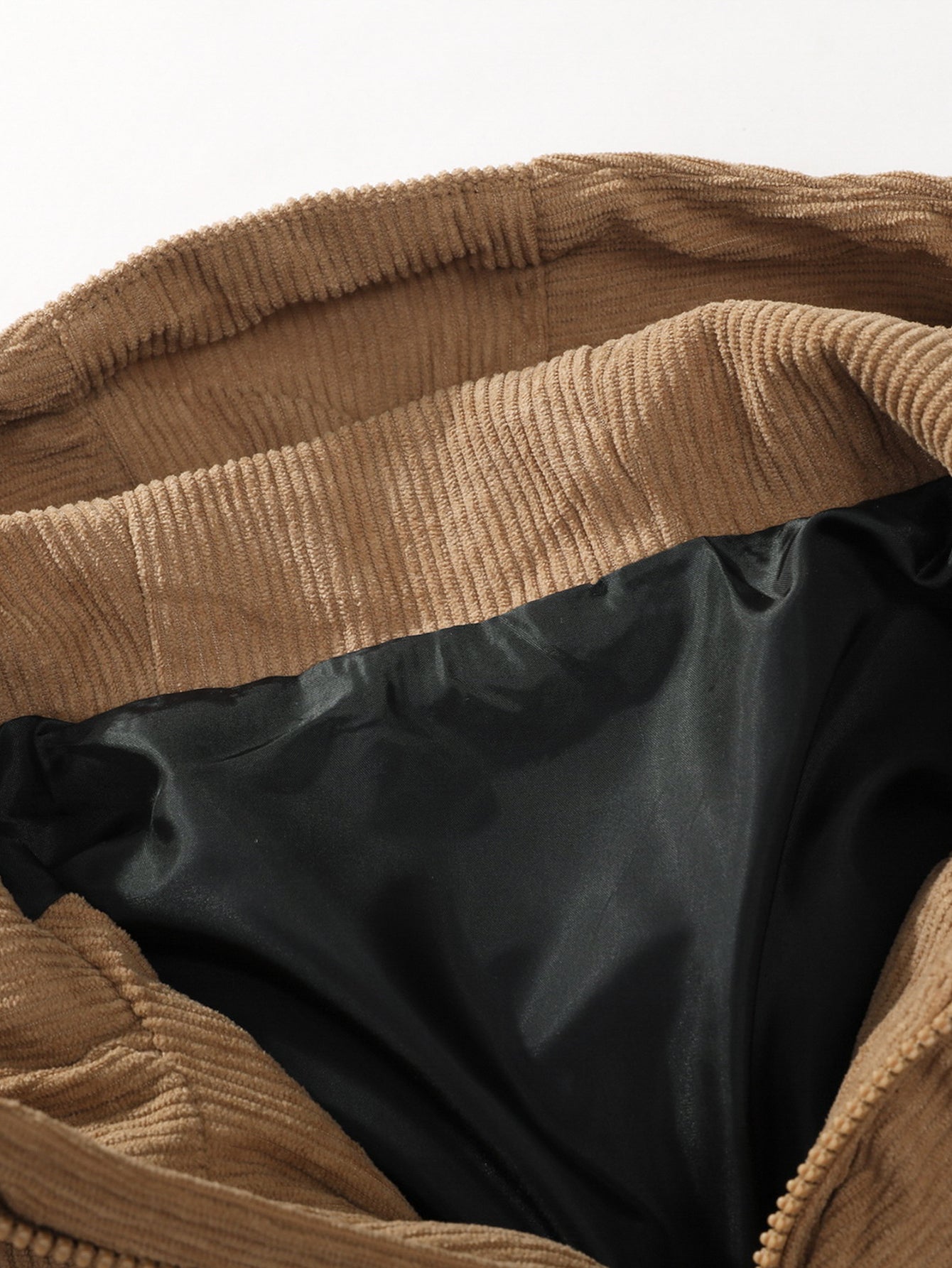 Corduroy Hooded Jacket