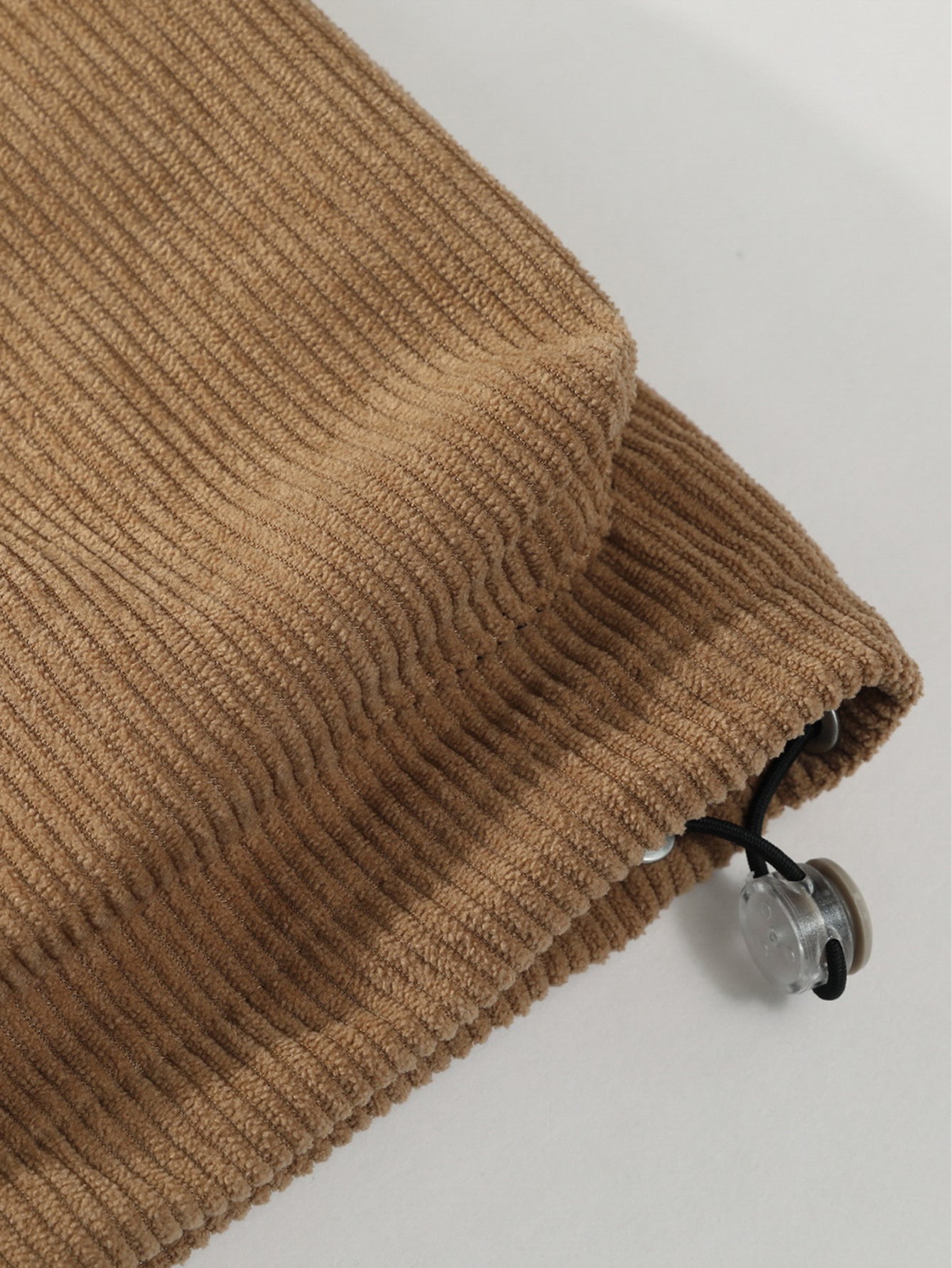 Corduroy Hooded Jacket