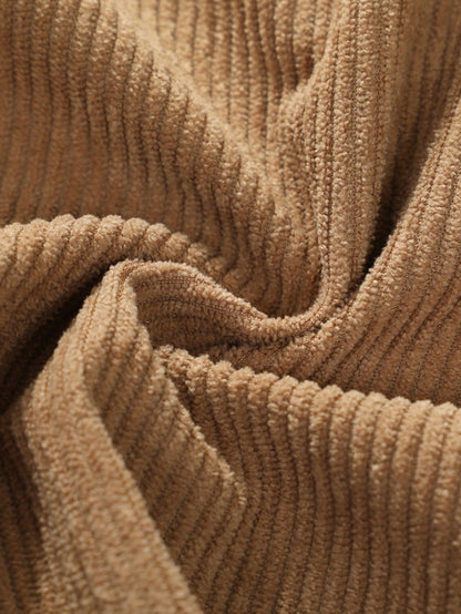 Corduroy Hooded Jacket