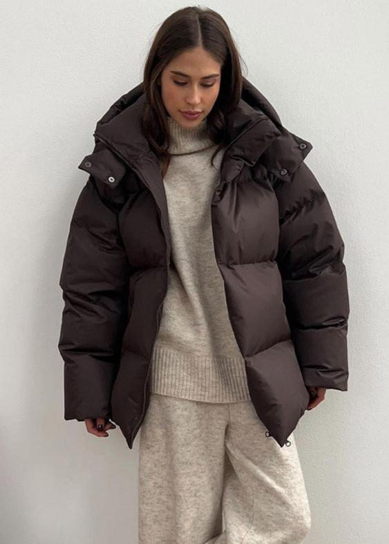 Sheila Detachable Hood Puffer Jacket