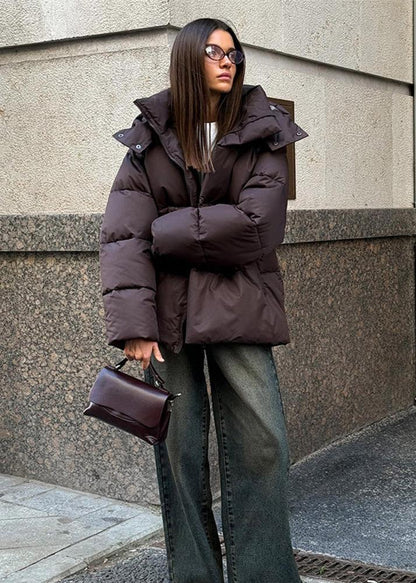 Sheila Detachable Hood Puffer Jacket
